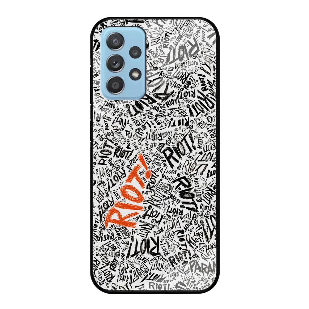 Paramore Riot Abstract Samsung Galaxy A52 Case-Phone Case-Tempered Glass Case-Altracase
