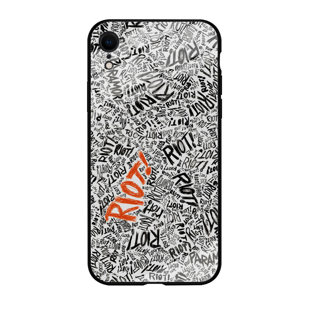 Paramore Riot Abstract iPhone XR Case-Phone Case-Tempered Glass Case-Altracase