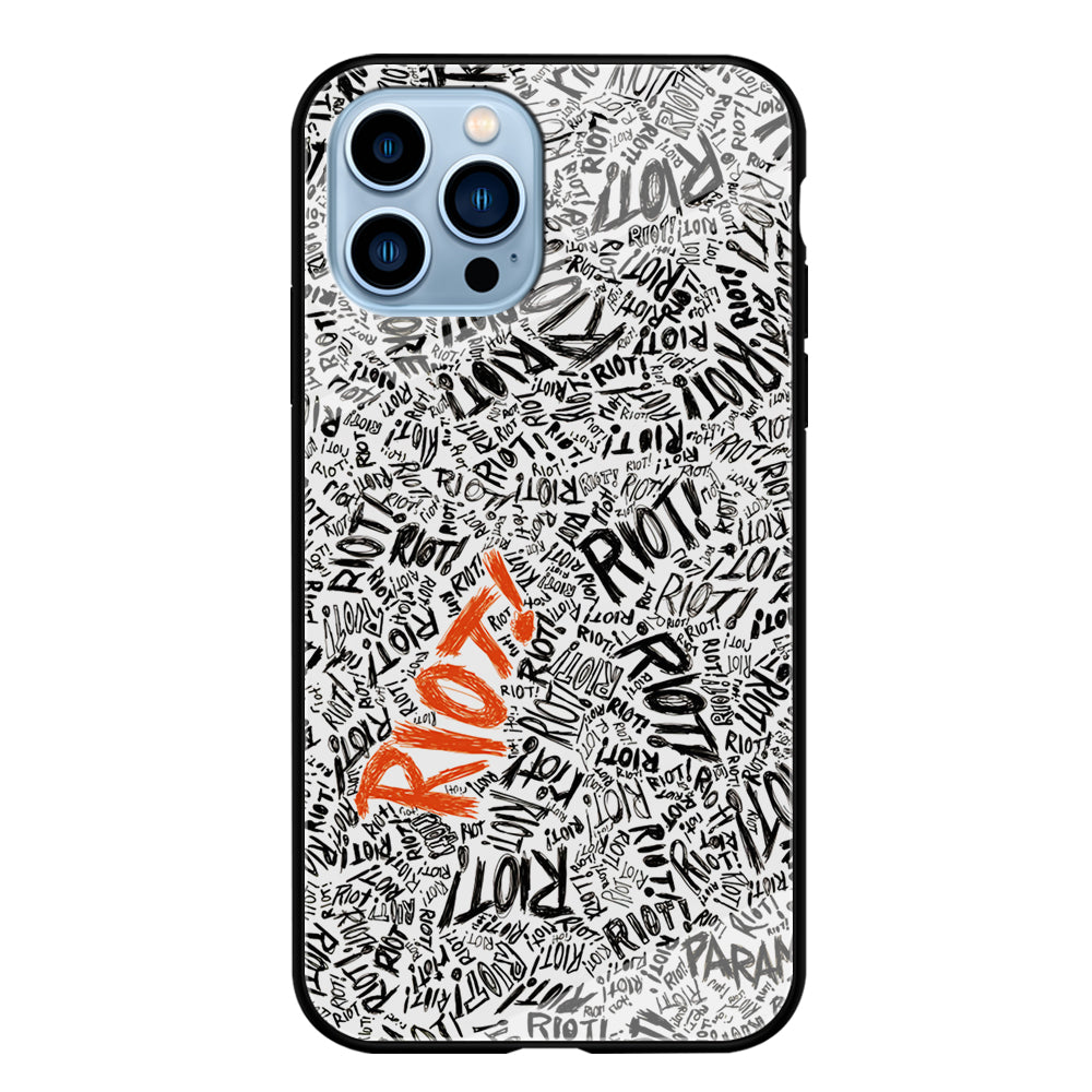 Paramore Riot Abstract iPhone 14 Pro Max Case-Phone Case-Tempered Glass Case-Altracase