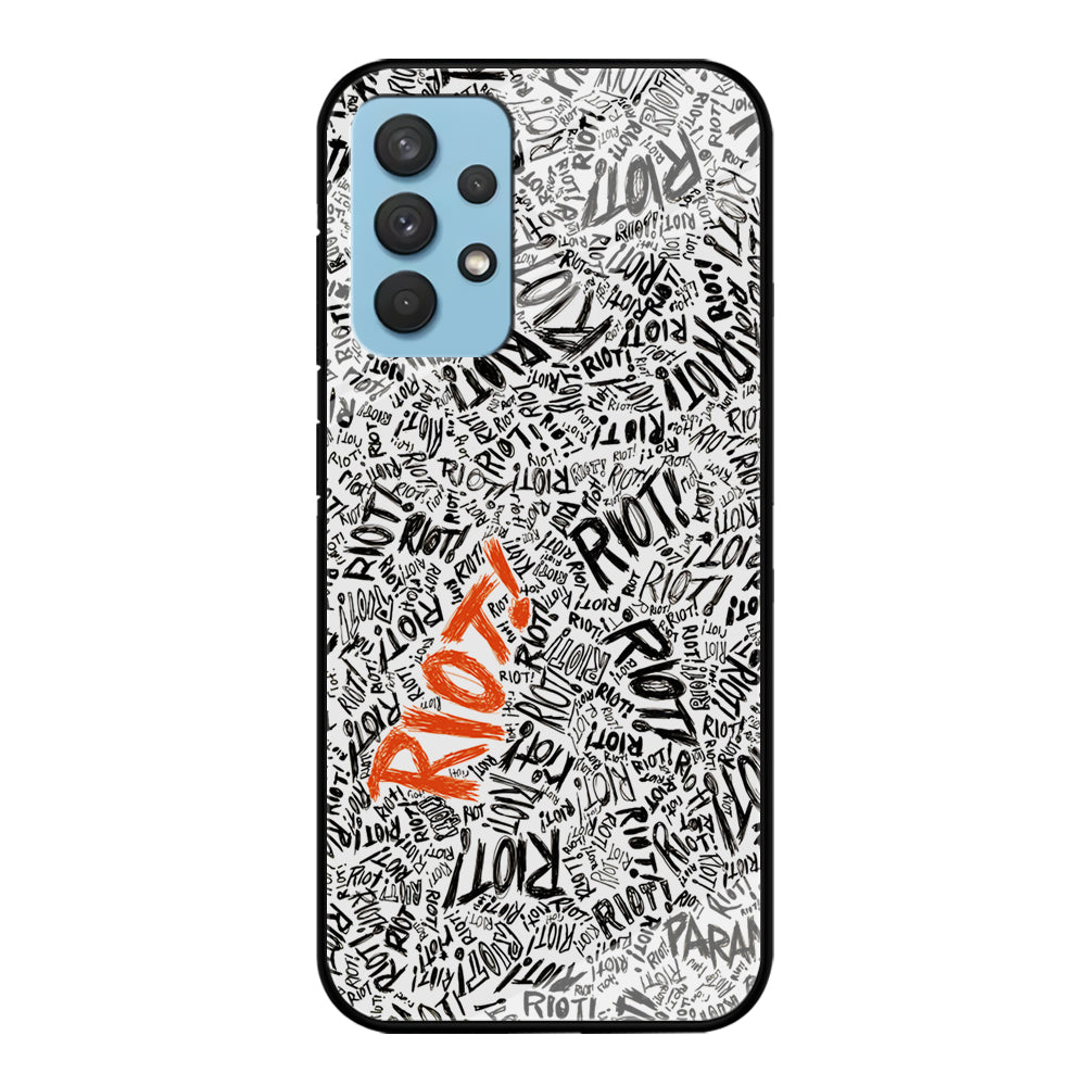 Paramore Riot Abstract Samsung Galaxy A32 Case-Phone Case-Tempered Glass Case-Altracase