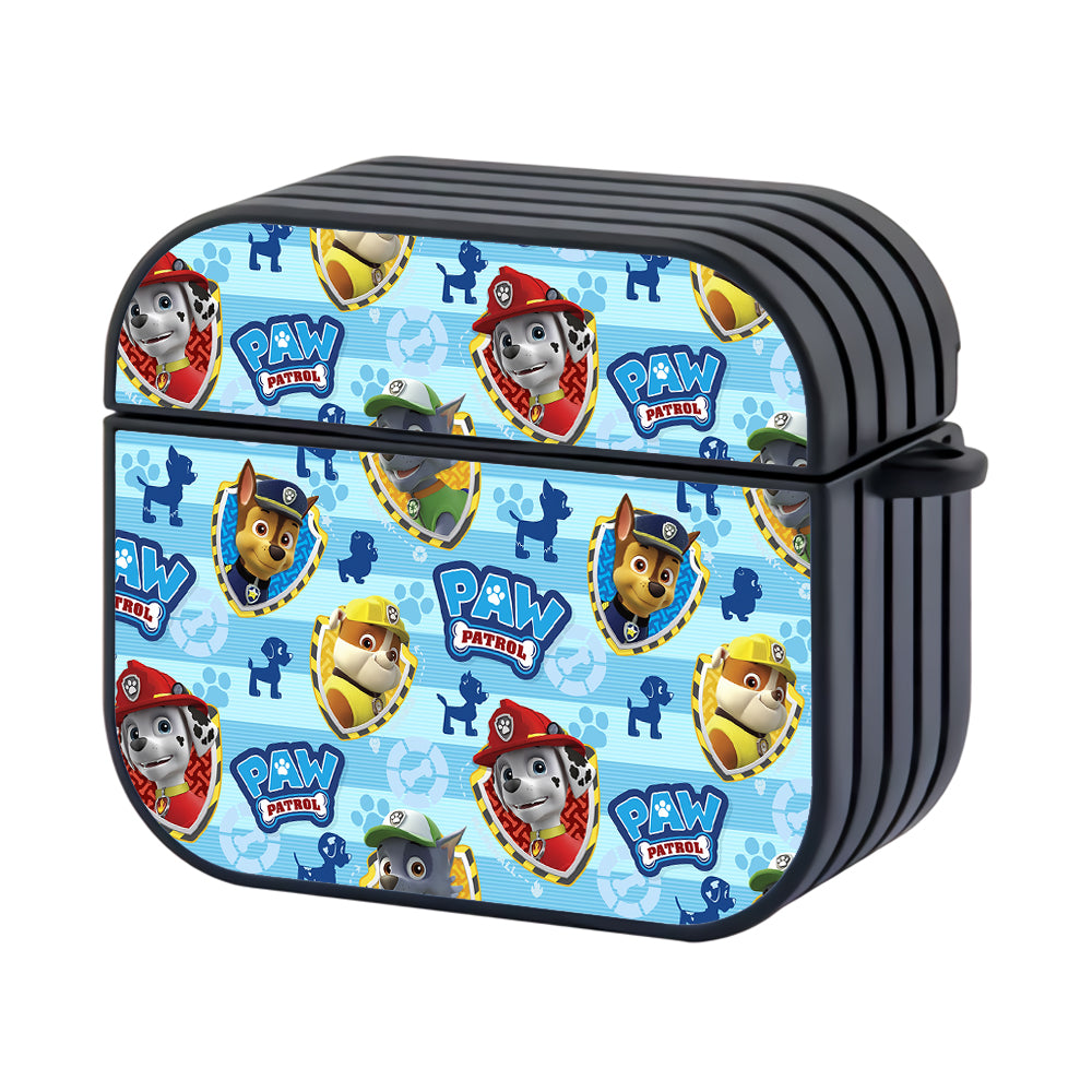 Paw Patrol Blue Pattern Apple Airpods 3 Case - AirPod Case - Altracase