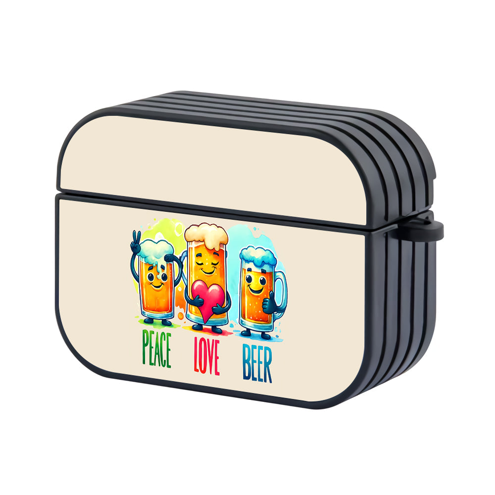 Peace Love Beer Apple AirPods Pro 3 Case - Altracase