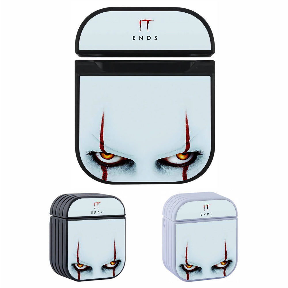 Pennywise Eyes IT Poster Hard Plastic Case Cover For Apple Airpods-AirPod Case-Altracase