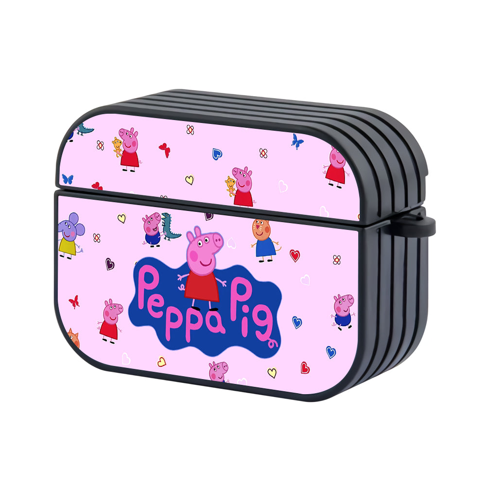 Peppa Pig Patern of Comrade Apple AirPods Pro 3 Case-AirPods Pro 3 Case-Altracase