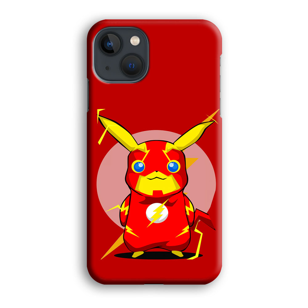 Pikachu in The Flash's Costume iPhone 13 Mini Case-Phone Case-3D Case-Altracase
