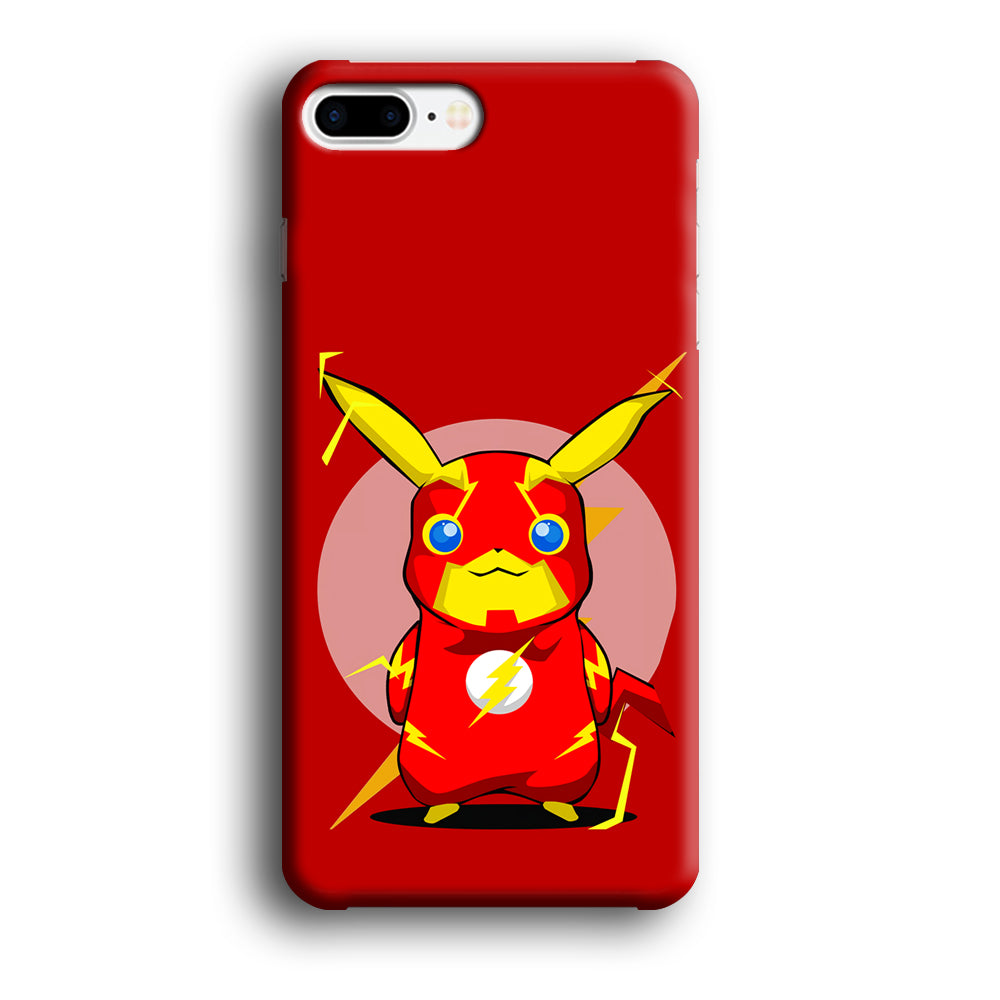 Pikachu in The Flash's Costume iPhone 8 Plus Case-Phone Case-3D Case-Altracase