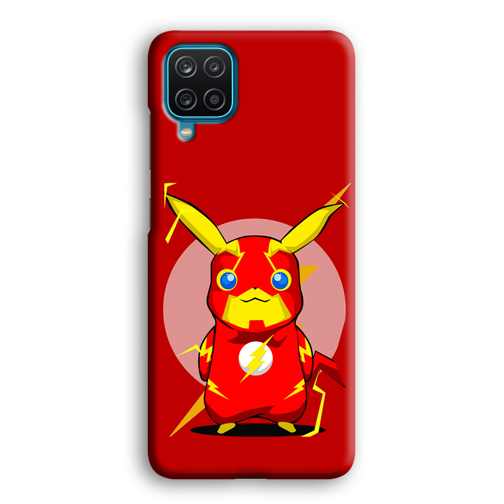 Pikachu in The Flash's Costume Samsung Galaxy A12 Case-Phone Case-3D Case-Altracase