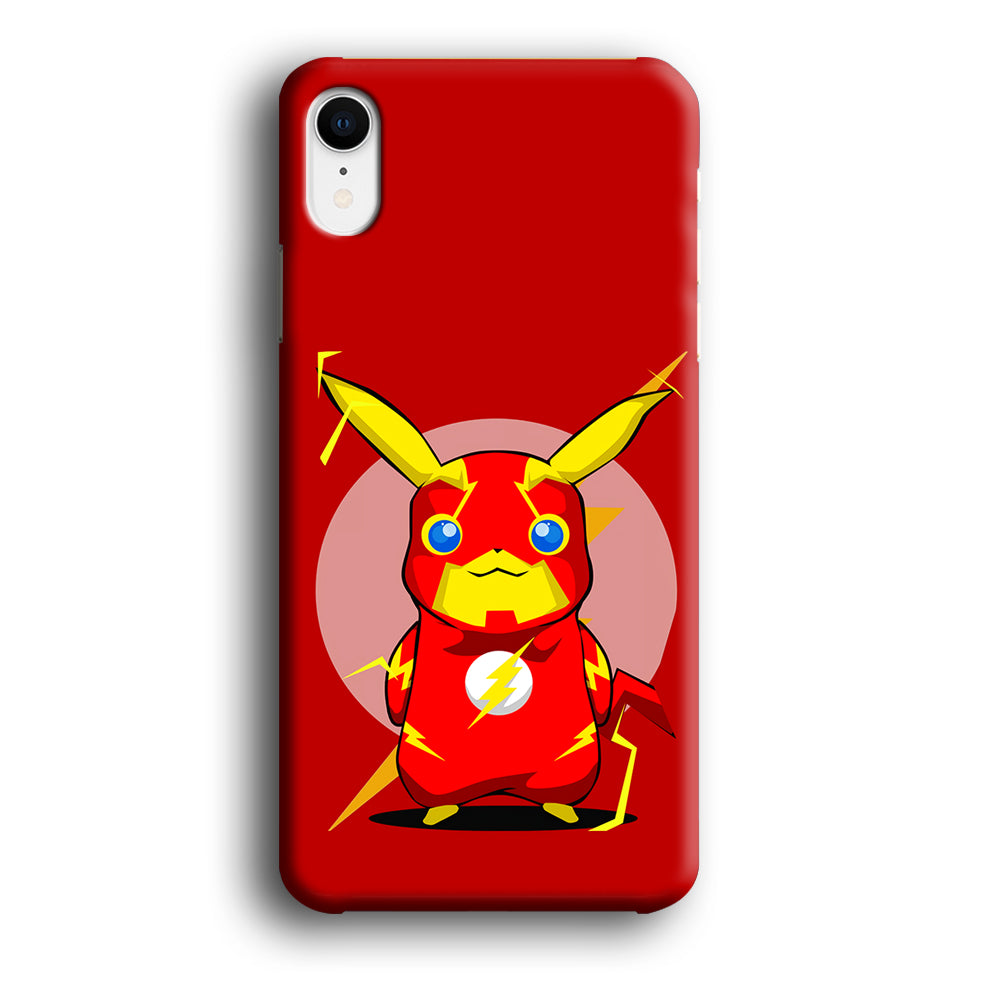 Pikachu in The Flash's Costume iPhone XR Case-Phone Case-3D Case-Altracase