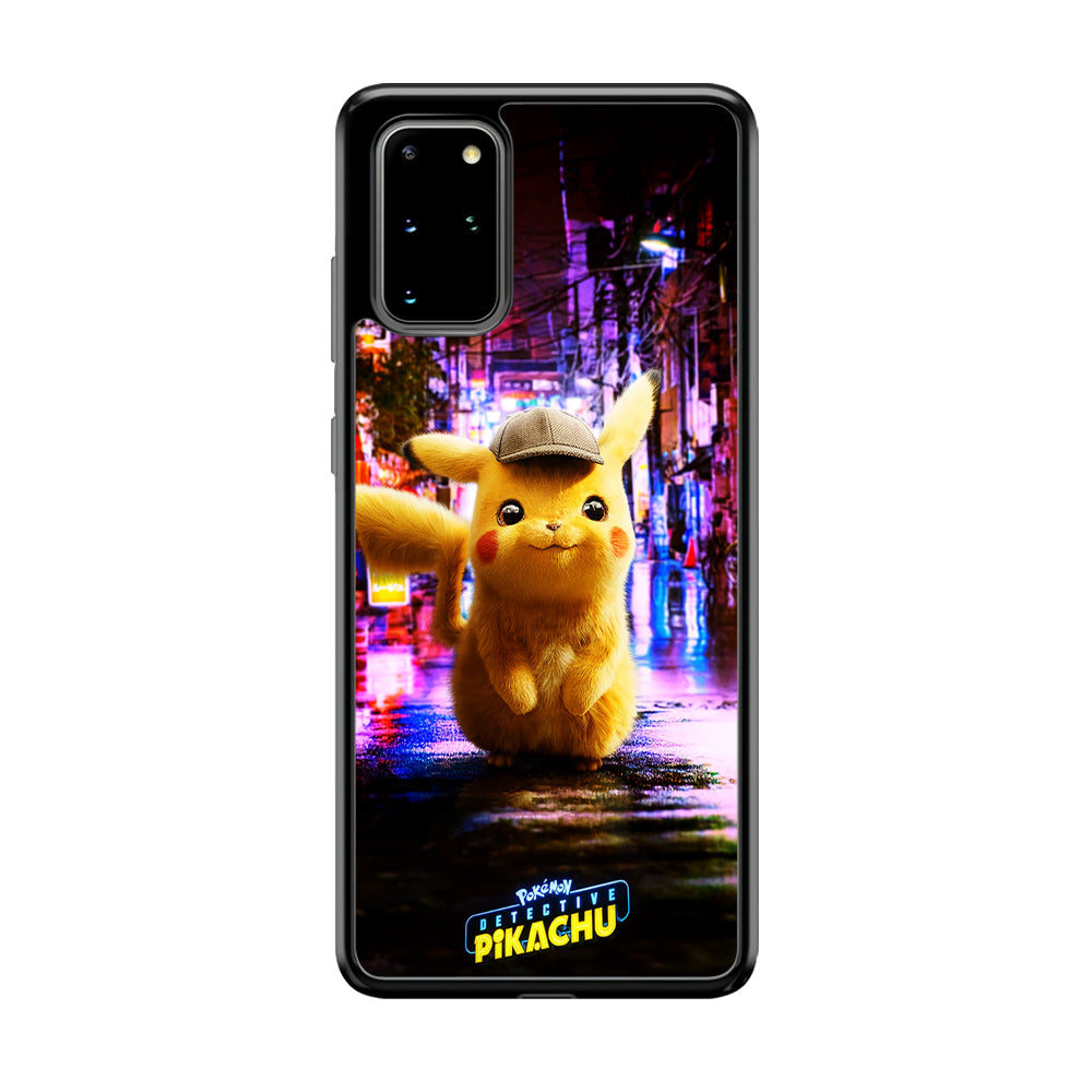 Pokemon Detective Pikachu Samsung Galaxy S20 Plus Case-Phone Case-Tempered Glass Case-Altracase