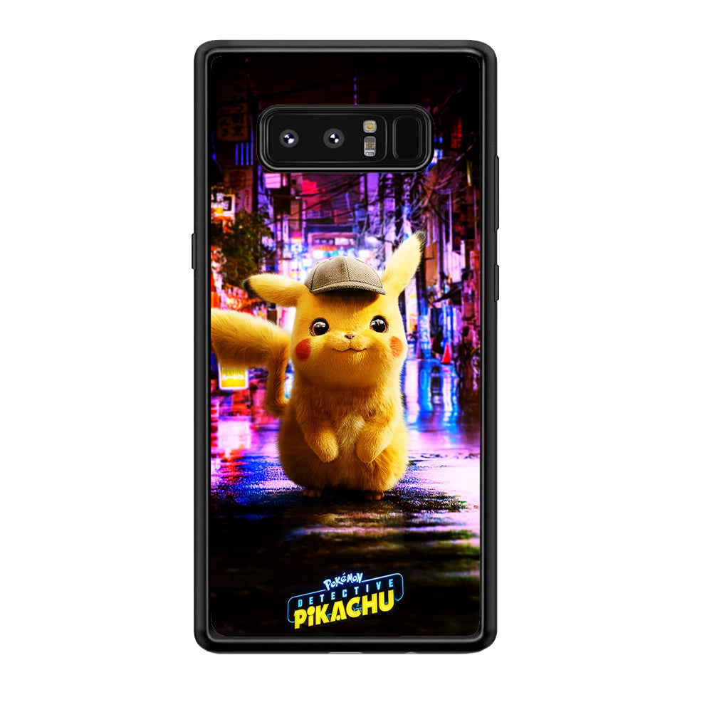 Pokemon Detective Pikachu Samsung Galaxy Note 8 Case-Phone Case-Tempered Glass Case-Altracase
