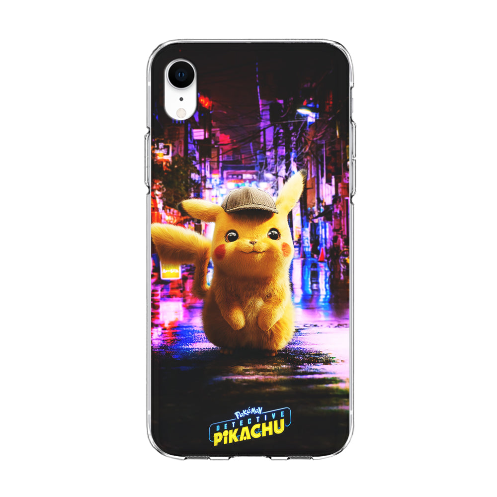 Pokemon Detective Pikachu iPhone XR Case-Phone Case-Clear Soft Case-Altracase