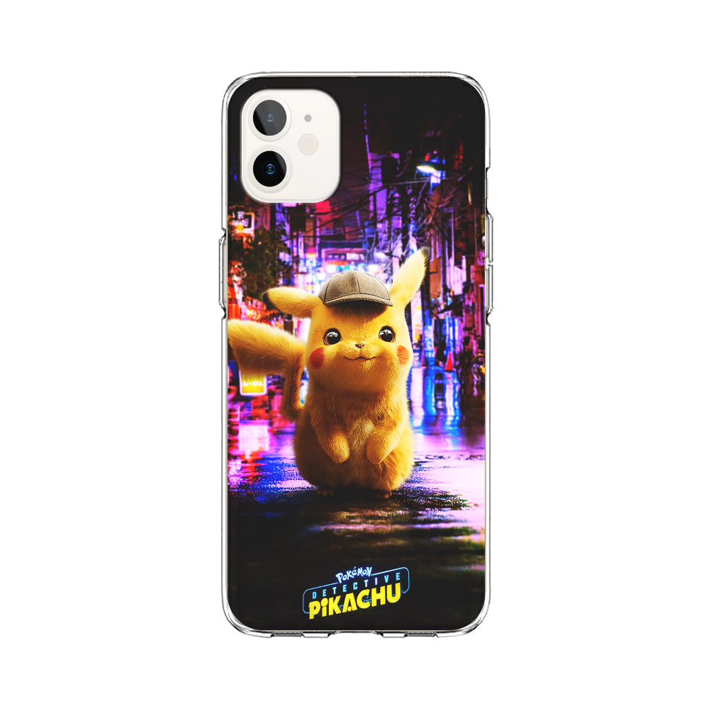 Pokemon Detective Pikachu iPhone 12 Case-Phone Case-Clear Soft Case-Altracase