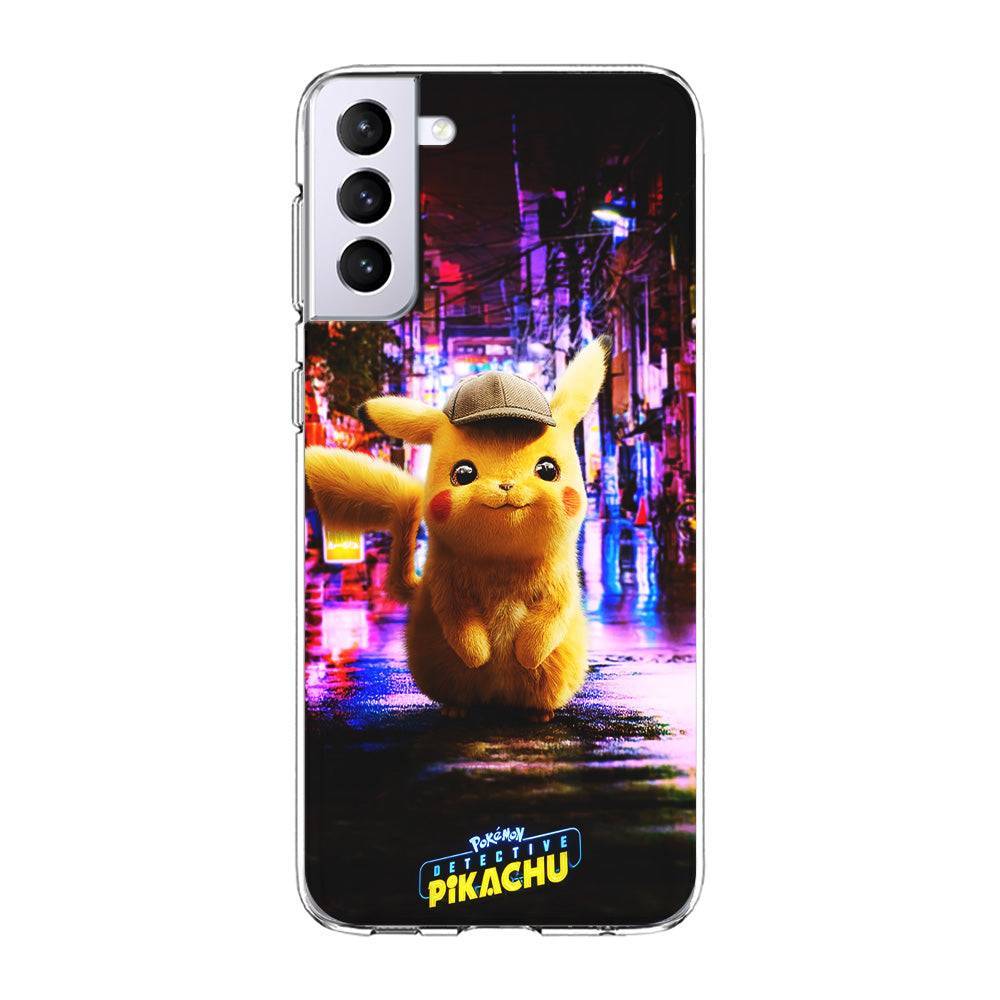 Pokemon Detective Pikachu Samsung Galaxy S23 Plus Case-Phone Case-Clear Soft Case-Altracase