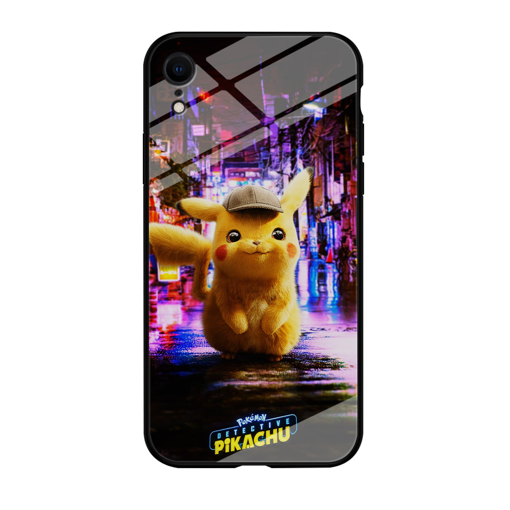 Pokemon Detective Pikachu iPhone XR Case-Phone Case-Tempered Glass Case-Altracase