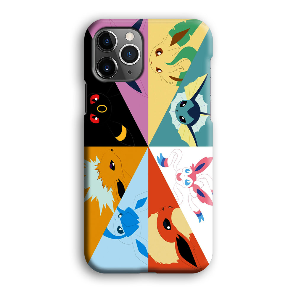 Pokemon Eevee Evolutions iPhone 12 Pro Max Case-Phone Case-3D Case-Altracase