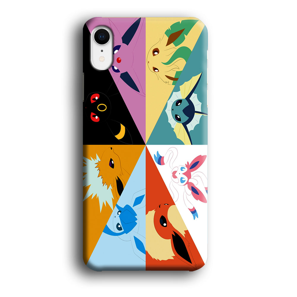 Pokemon Eevee Evolutions iPhone XR Case-Phone Case-3D Case-Altracase