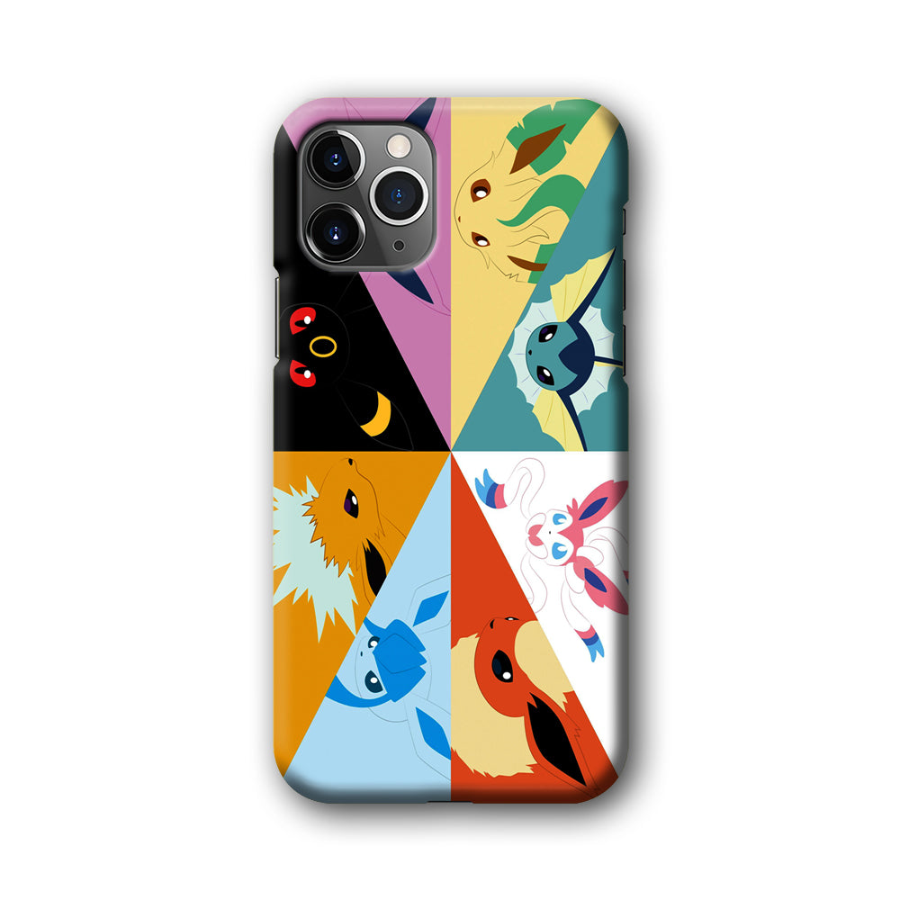 Pokemon Eevee Evolutions iPhone 11 Pro Max Case-Phone Case-3D Case-Altracase