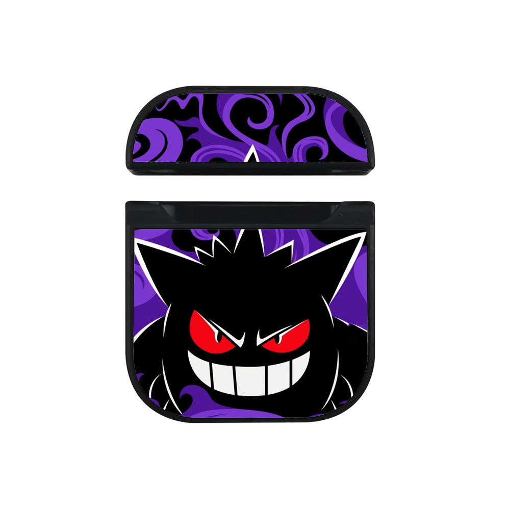 Pokemon Gengar Cartoon Apple AirPods Case-AirPod Case-Black-Altracase