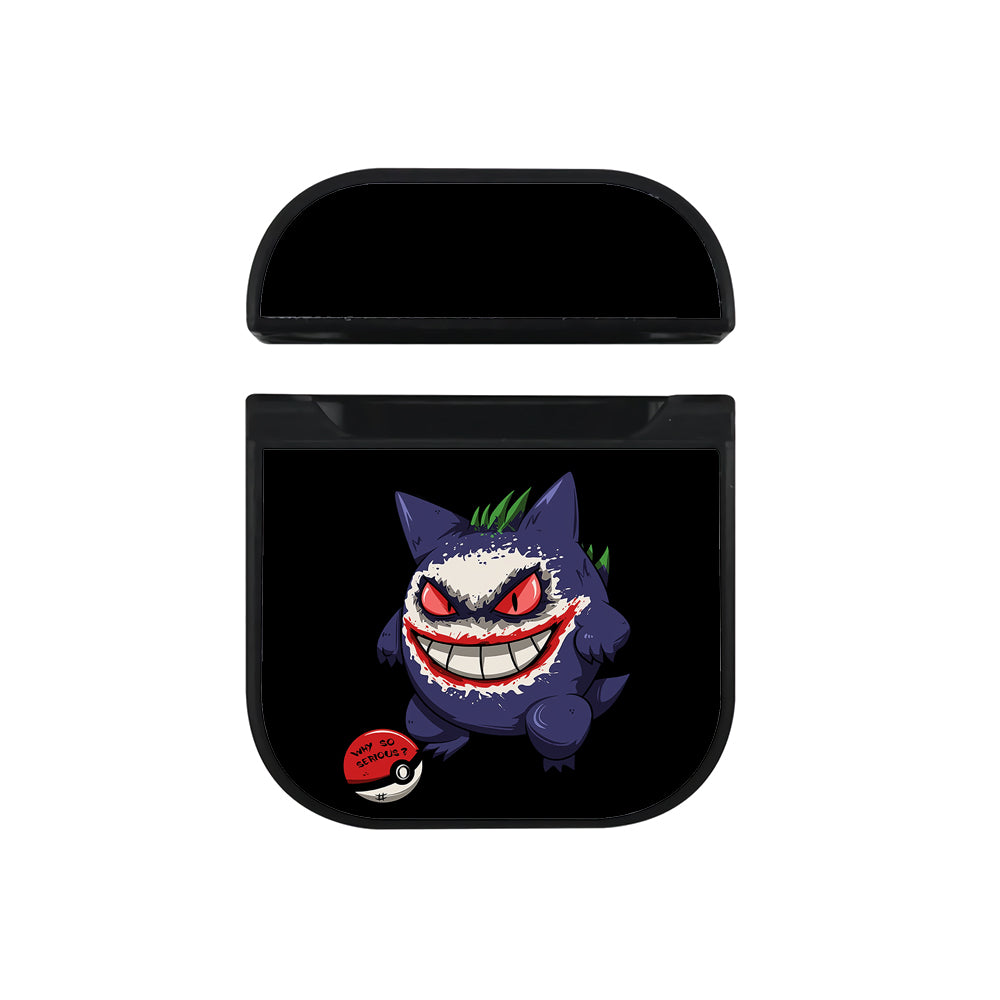 Pokemon Gengar X Joker Apple AirPods Case-AirPod Case-Black-Altracase