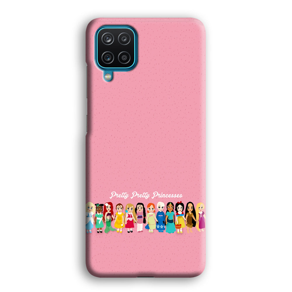 Pretty Pretty Princesses Pink Samsung Galaxy A12 Case-Phone Case-3D Case-Altracase