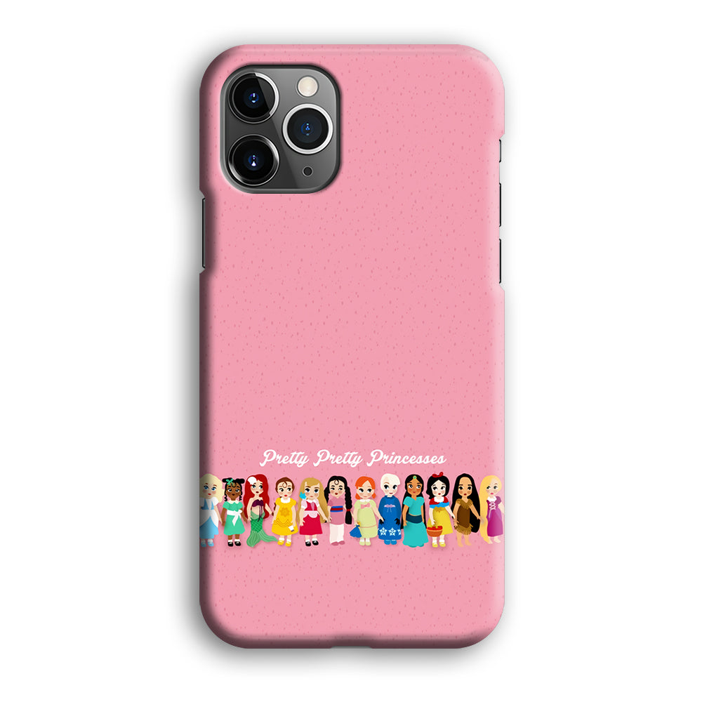 Pretty Pretty Princesses Pink iPhone 12 Pro Max Case-Phone Case-3D Case-Altracase