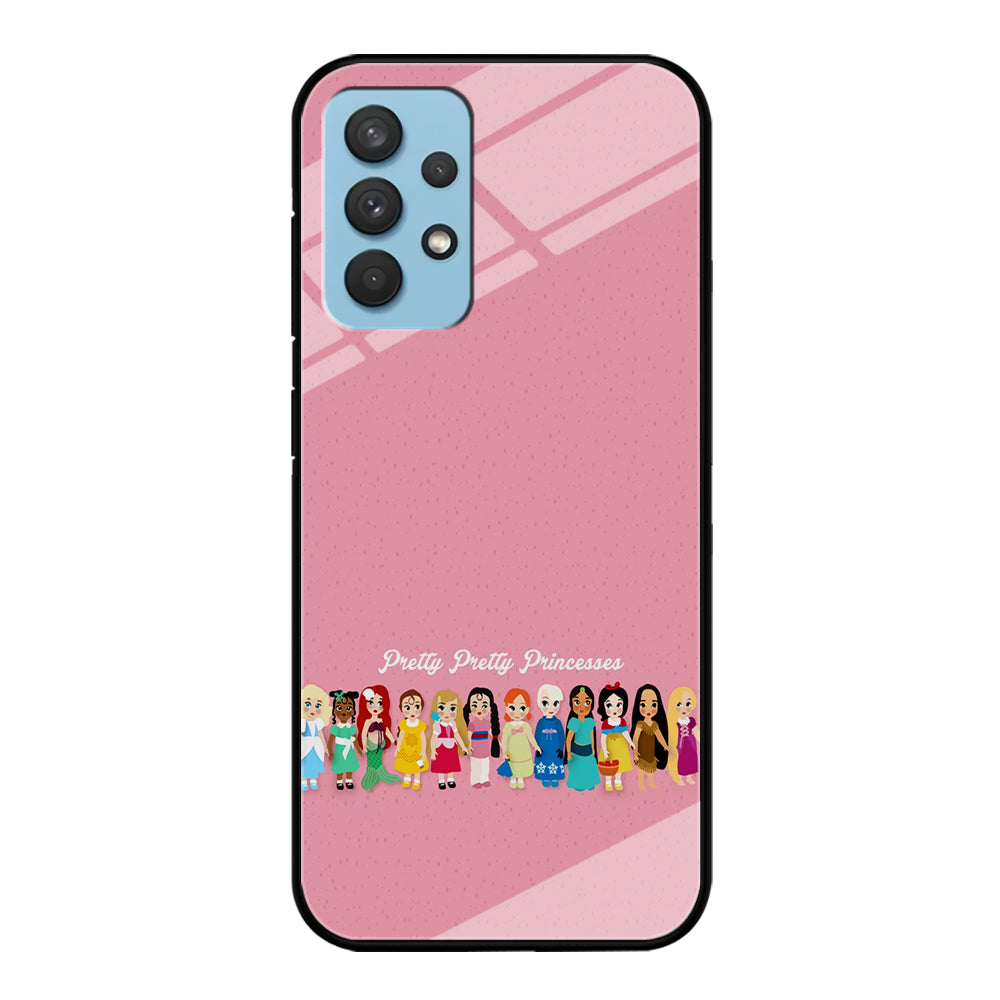 Pretty Pretty Princesses Pink Samsung Galaxy A32 Case-Phone Case-Tempered Glass Case-Altracase