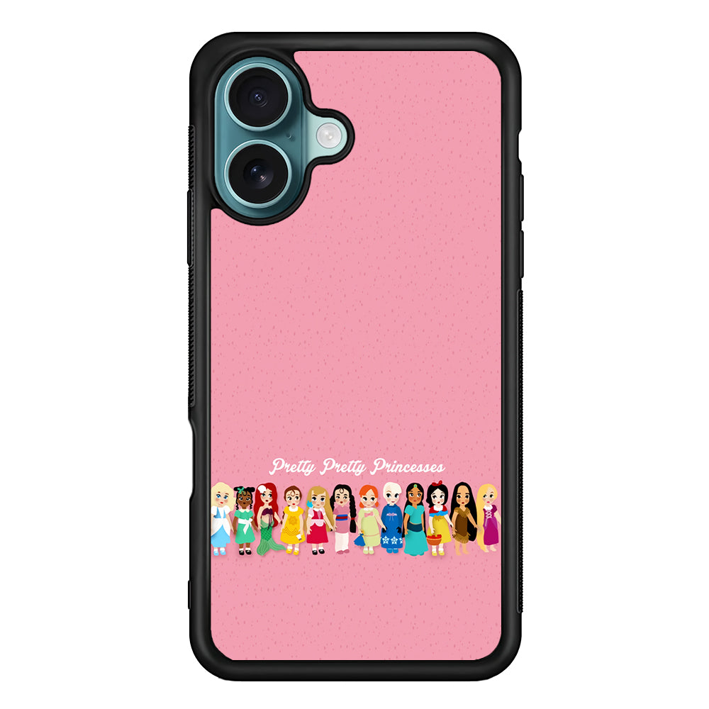 Pretty Pretty Princesses Pink iPhone 16 Plus Case - Altracase