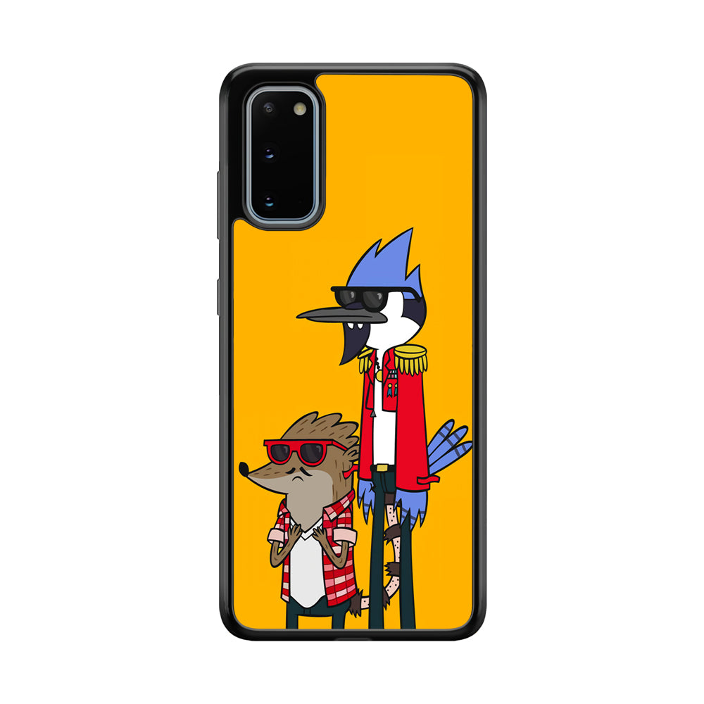 Regular Show Rigby and Mordecai Samsung Galaxy S20 Case-Phone Case-Tempered Glass Case-Altracase