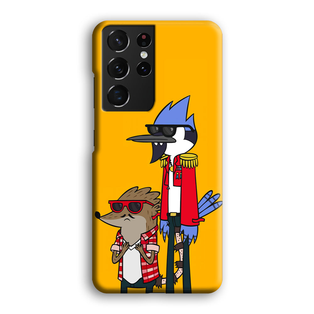 Regular Show Rigby and Mordecai Samsung Galaxy S24 Ultra Case-Phone Case-3D Case-Altracase