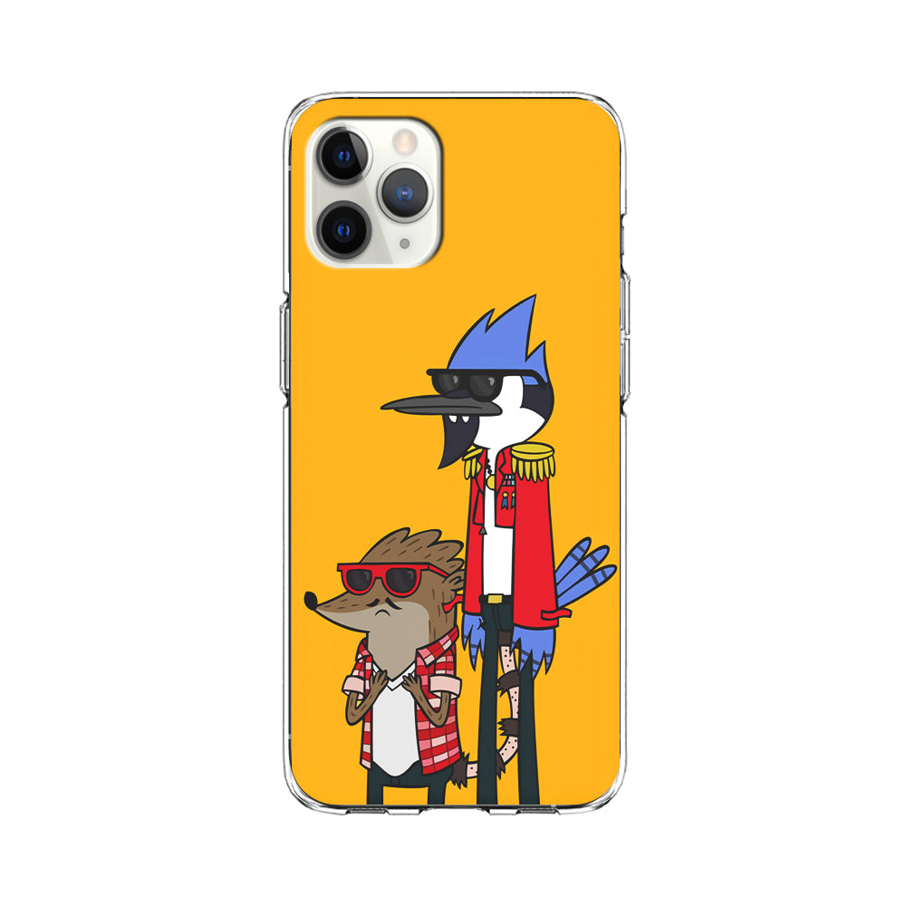 Regular Show Rigby and Mordecai iPhone 11 Pro Max Case-Phone Case-Clear Soft Case-Altracase