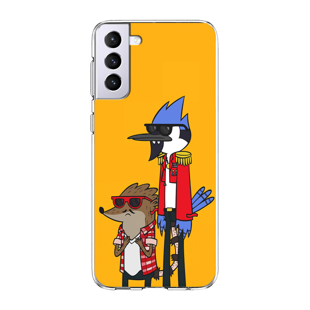 Regular Show Rigby and Mordecai Samsung Galaxy S24 Plus Case-Phone Case-Clear Soft Case-Altracase