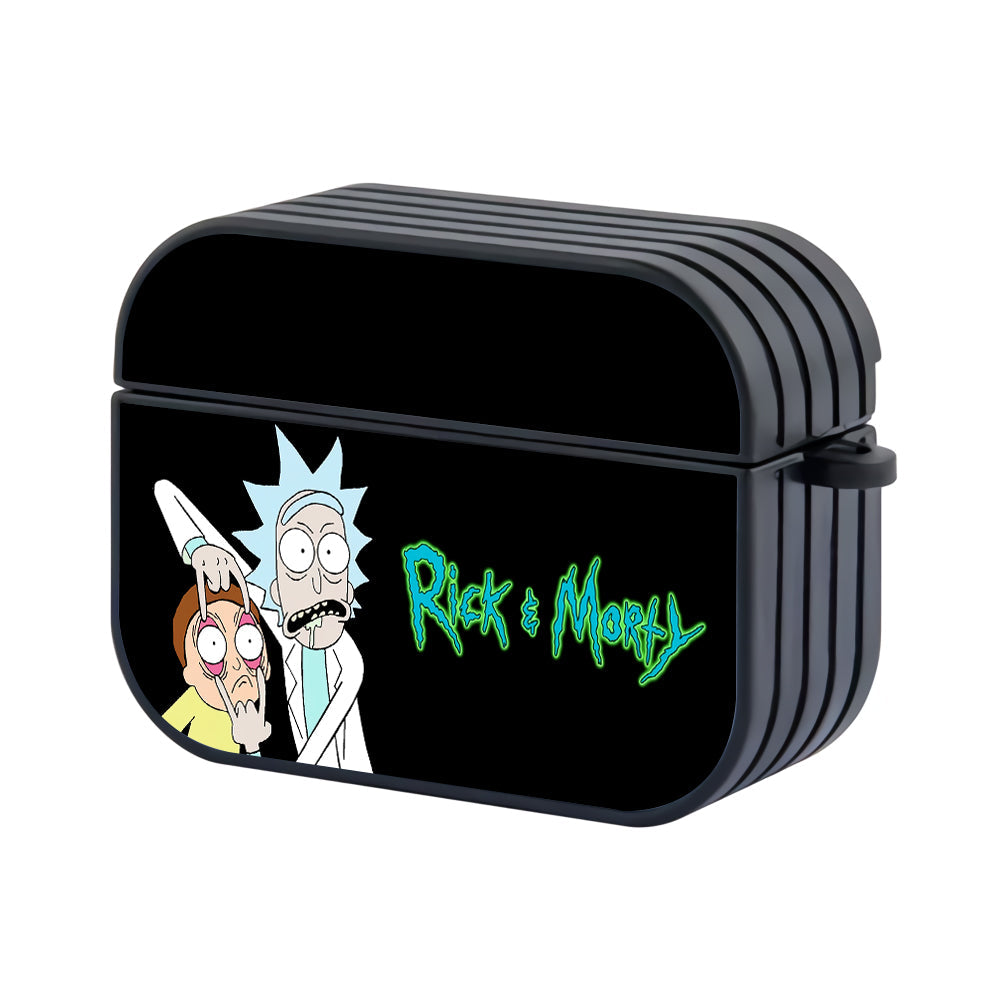 Rick And Morty Bulging Eyes Apple AirPods Pro 3 Case-AirPods Pro 3 Case-Altracase