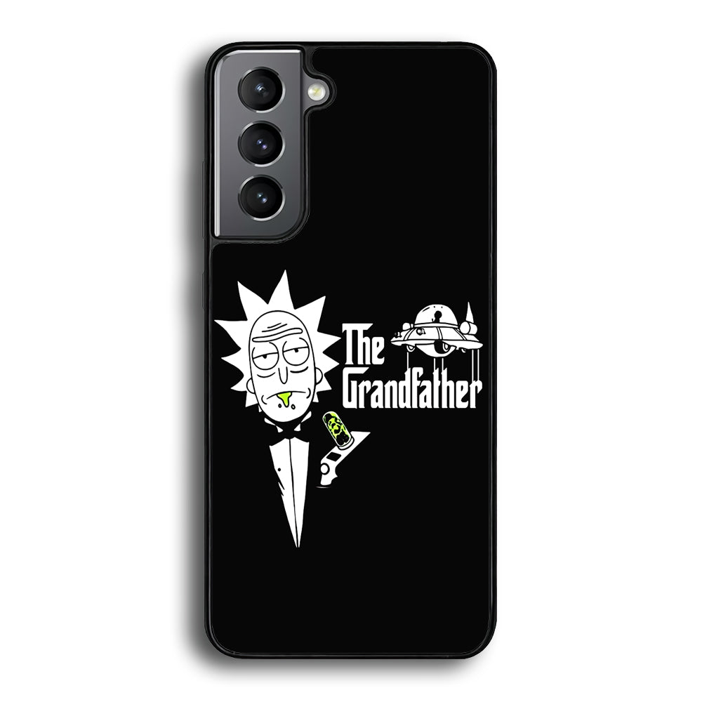 Rick The Grand Father Samsung Galaxy S21 Plus Case-Phone Case-Rubber Black (2D Case)-Altracase