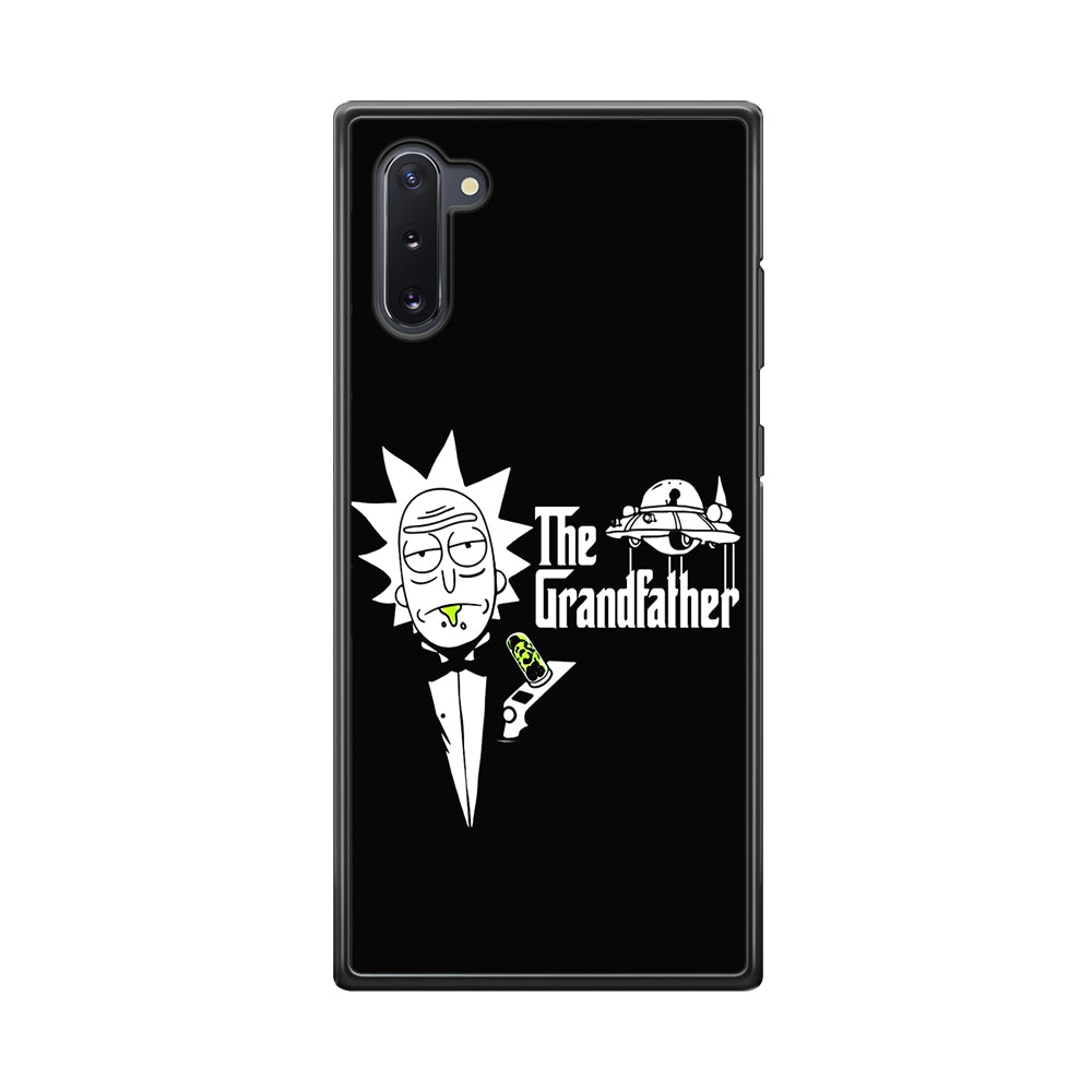 Rick The Grand Father Samsung Galaxy Note 10 Case-Phone Case-Rubber Black (2D Case)-Altracase
