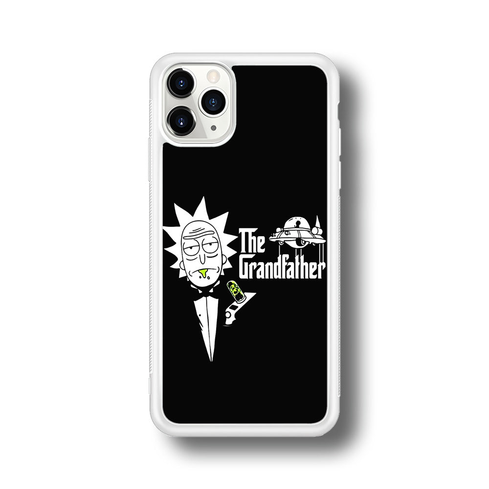 Rick The Grand Father iPhone 11 Pro Max Case-Phone Case-Rubber White (2D Case)-Altracase