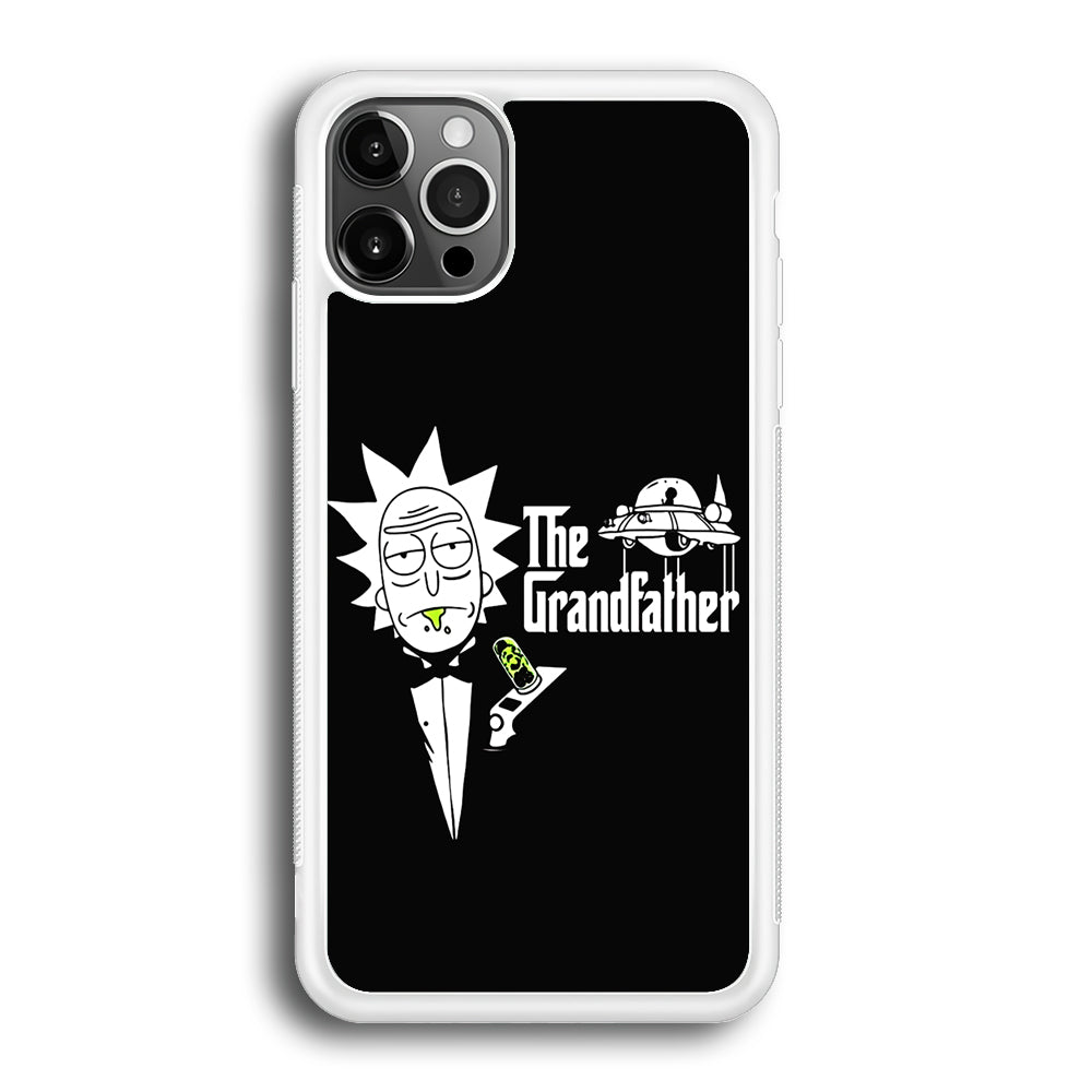 Rick The Grand Father iPhone 12 Pro Max Case-Phone Case-Rubber White (2D Case)-Altracase