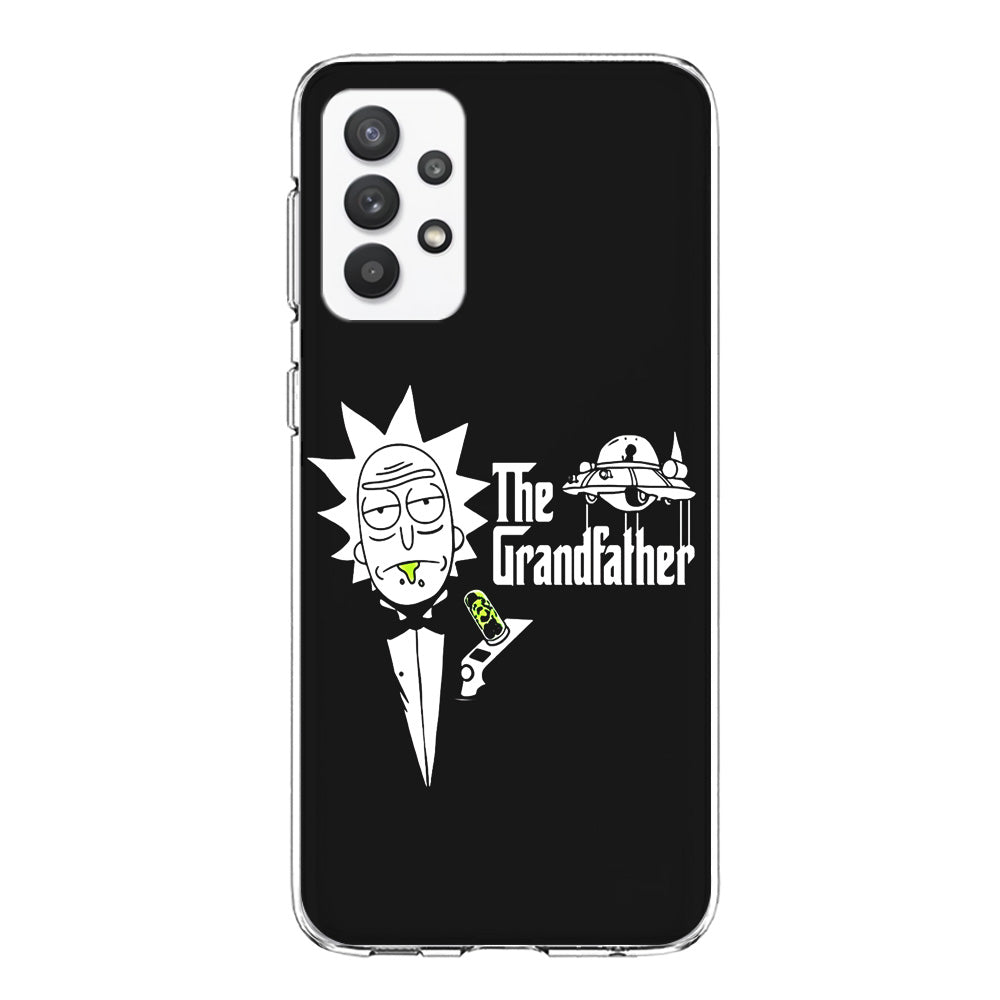 Rick The Grand Father Samsung Galaxy A32 Case-Phone Case-Clear Soft Case-Altracase
