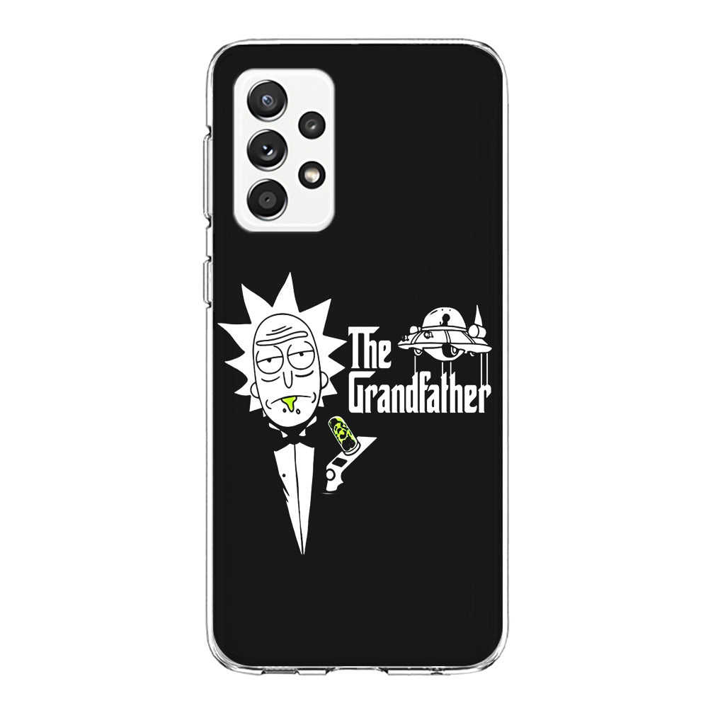 Rick The Grand Father Samsung Galaxy A72 Case-Phone Case-Clear Soft Case-Altracase