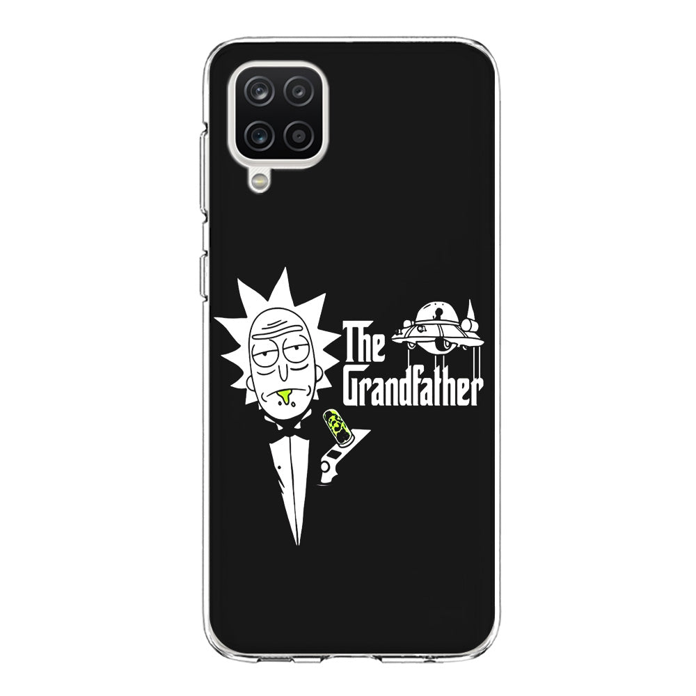 Rick The Grand Father Samsung Galaxy A12 Case-Phone Case-Clear Soft Case-Altracase