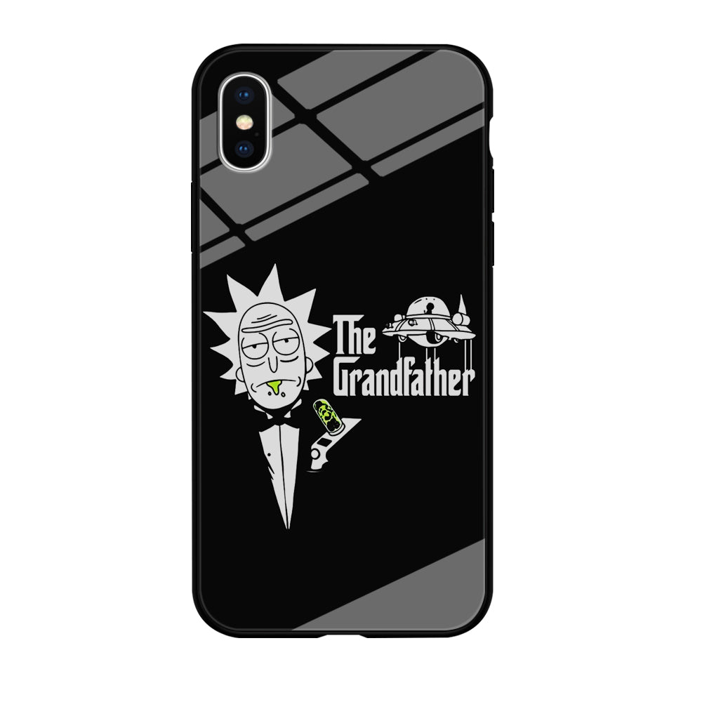 Rick The Grand Father iPhone Xs Case-Phone Case-Tempered Glass Case-Altracase