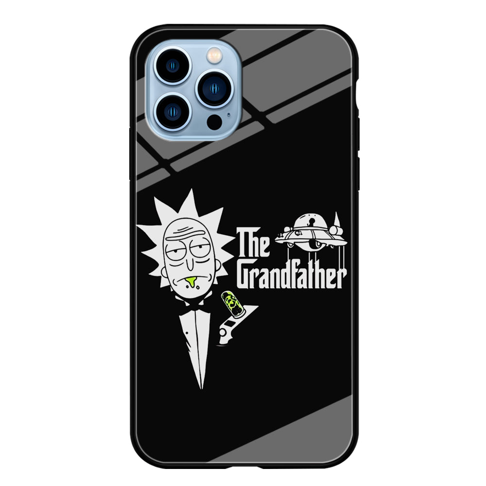 Rick The Grand Father iPhone 15 Pro Case-Phone Case-Tempered Glass Case-Altracase