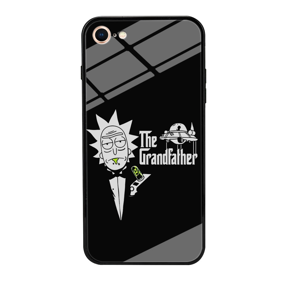 Rick The Grand Father iPhone 8 Case-Phone Case-Tempered Glass Case-Altracase