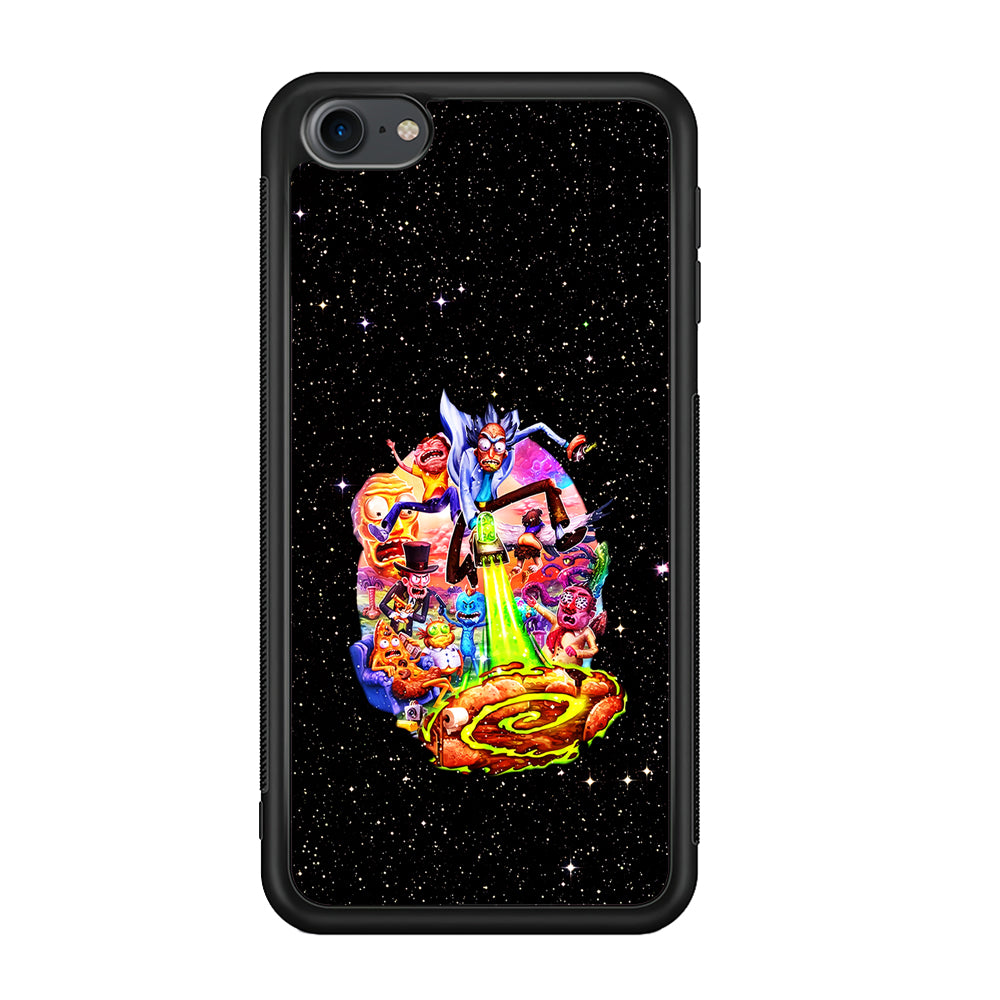 Rick and Morty Galaxy Starlight iPod Touch 6 Case-Phone Case-3D Case-Altracase