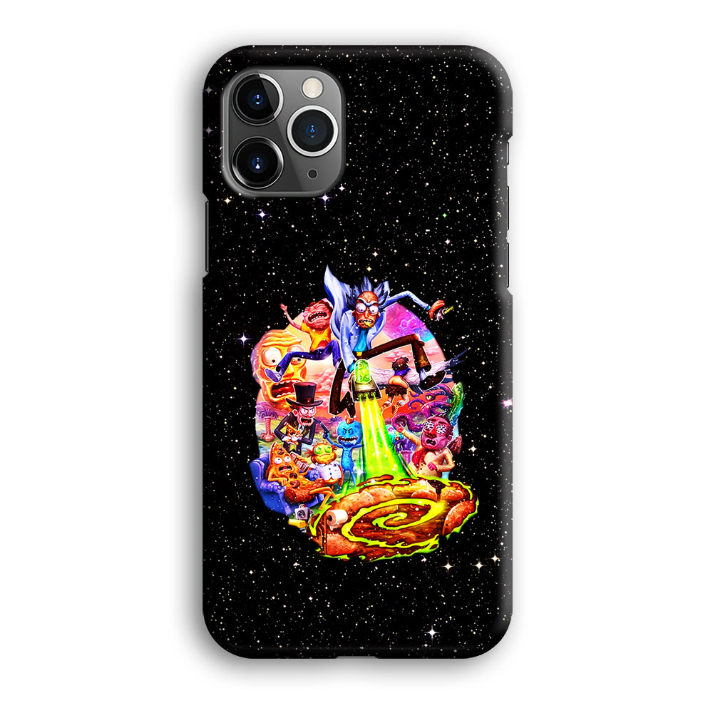 Rick and Morty Galaxy Starlight iPhone 12 Pro Max Case-Phone Case-3D Case-Altracase