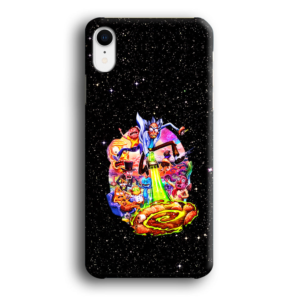 Rick and Morty Galaxy Starlight iPhone XR Case-Phone Case-3D Case-Altracase