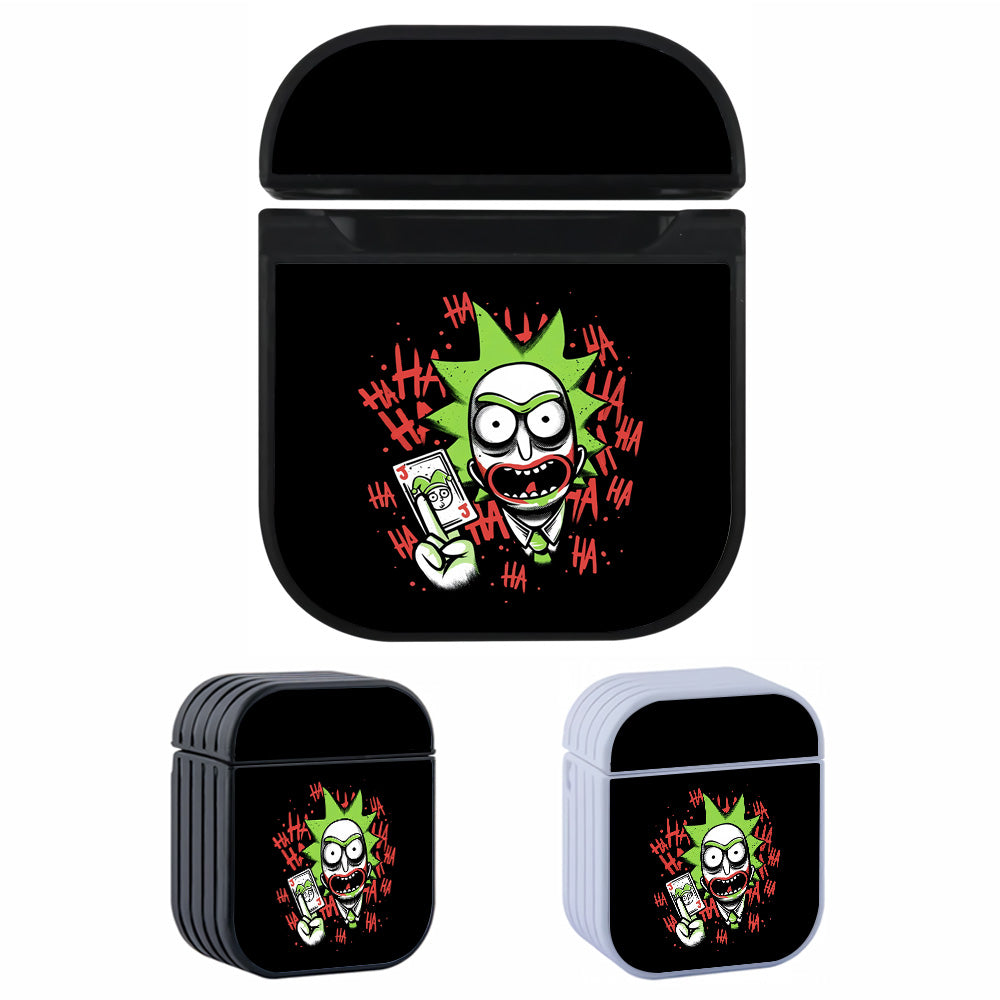 Rick and Morty Joker Laughs Apple AirPods Case-AirPod Case-Altracase
