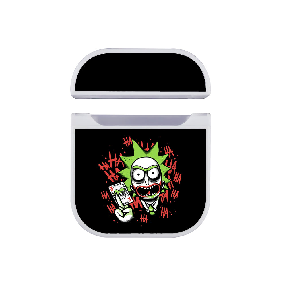 Rick and Morty Joker Laughs Apple AirPods Case-AirPod Case-White-Altracase