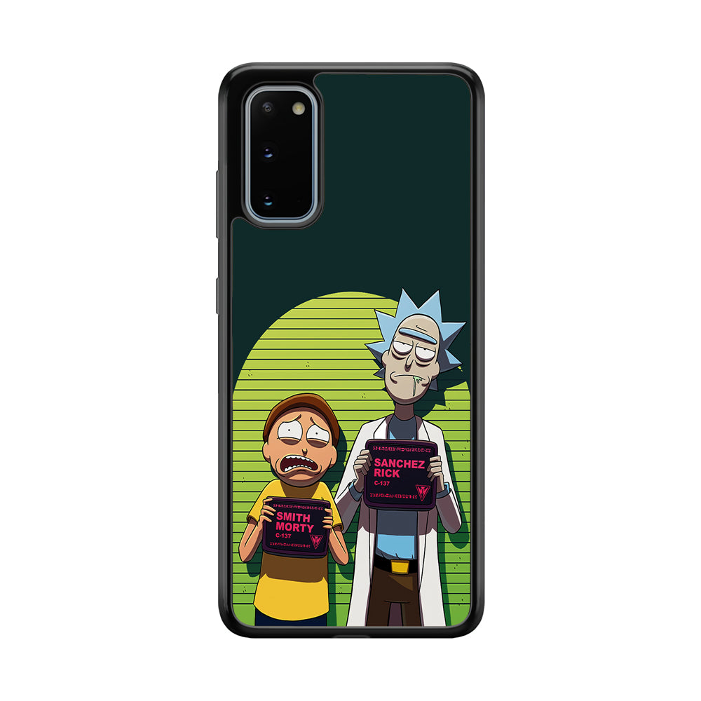 Rick and Morty Prisoner Samsung Galaxy S20 Case-Phone Case-Tempered Glass Case-Altracase