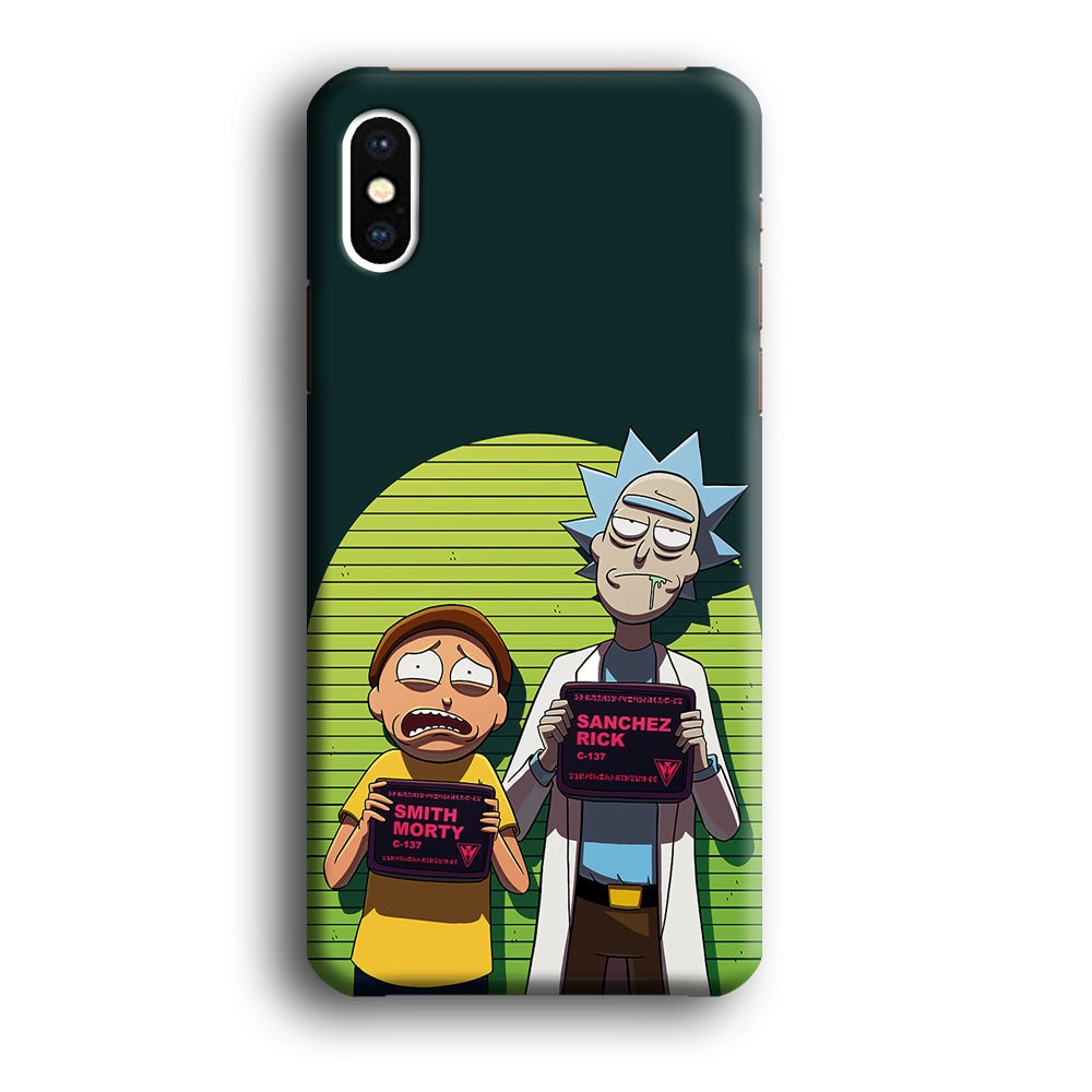 Rick and Morty Prisoner iPhone Xs Case-Phone Case-3D Case-Altracase