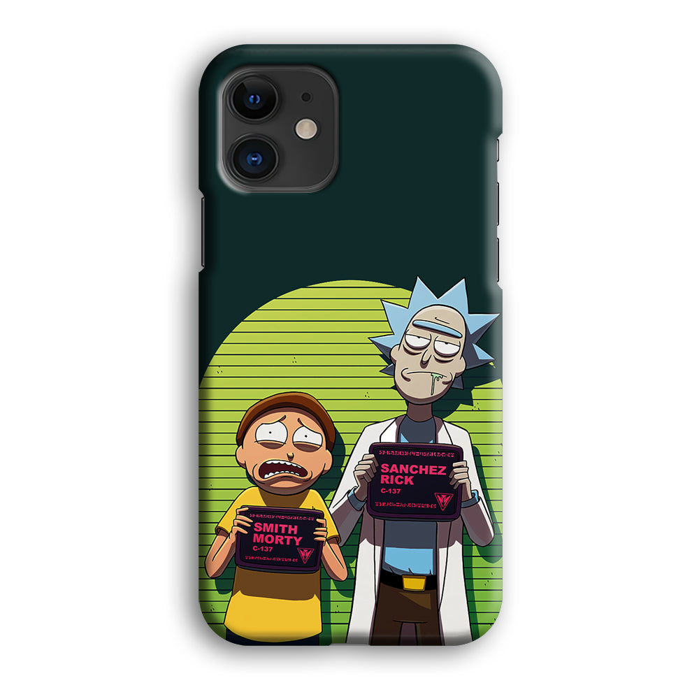 Rick and Morty Prisoner iPhone 12 Case-Phone Case-3D Case-Altracase